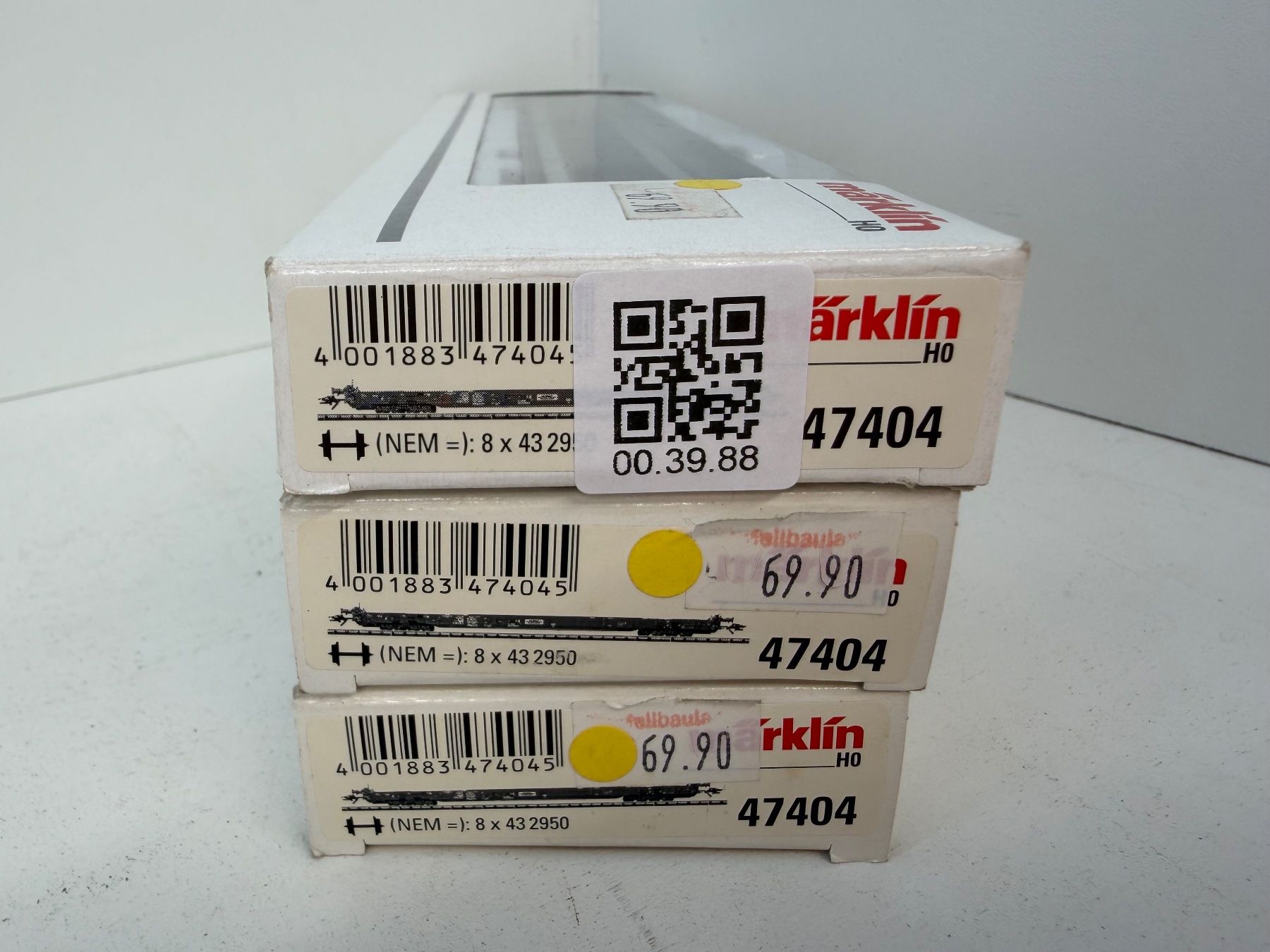 Märklin Modellini di ferrovie: 3er Set Märklin 47404 Saakms ROLA Hupac SBB – Usato da Büsserach venduto da ModellbahnDepot 8