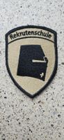 *** Badge Rekrutenschule mit klett ***
