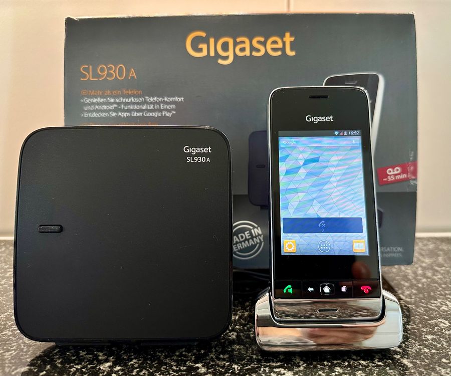 Gigaset SL930A Android Telefon mit Anrufbeantworter (Defekt) in Bülach ...