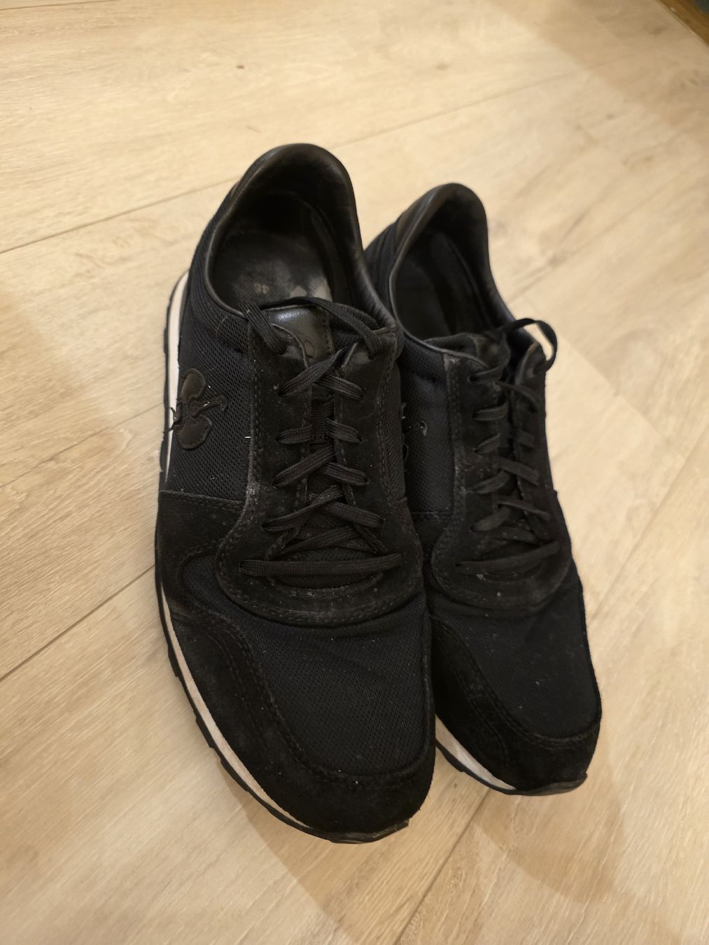 Herrenschuhe: Turnschuhe Strauss schwarz Grösse 45  – Gebraucht aus Wigoltingen von Zuckerfee84 2