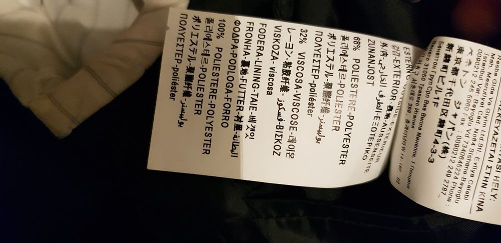 Sisley Vestes: Sisley veste noire Taille IT 42 – Neuf (Voir description) à Lausanne par man_rw9q 6