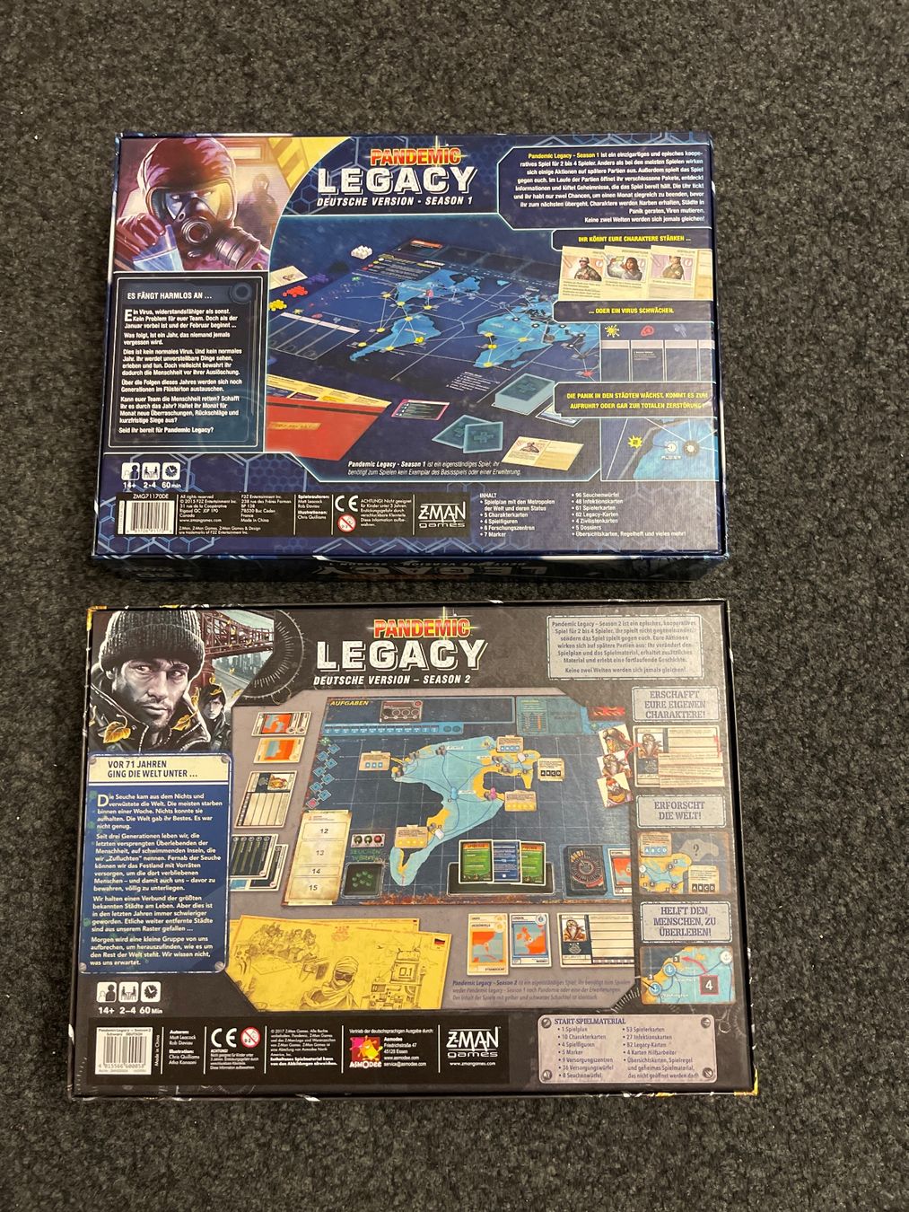 Giochi: Pandemic Legacy Season 1&2, deutsche Version – Usato da Thun venduto da BanjoDan 1