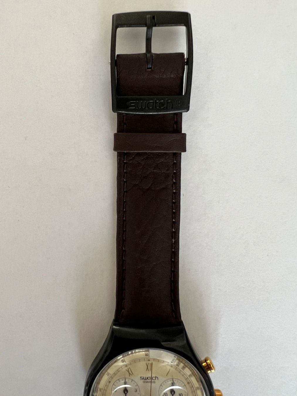 Swatch Orologi: Swatch Chrono (SCB111) Lodge – Nuovo e nell'imballaggio originale da Künten venduto da Spike17 2
