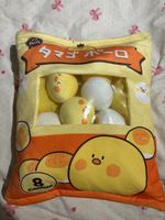 Süsses Küken Kissen mit Mini Küken