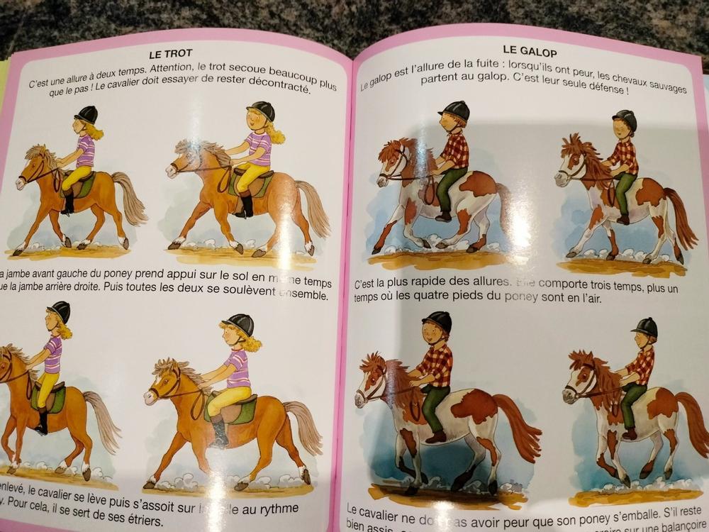 Livre l'imagerie du poney et du cheval