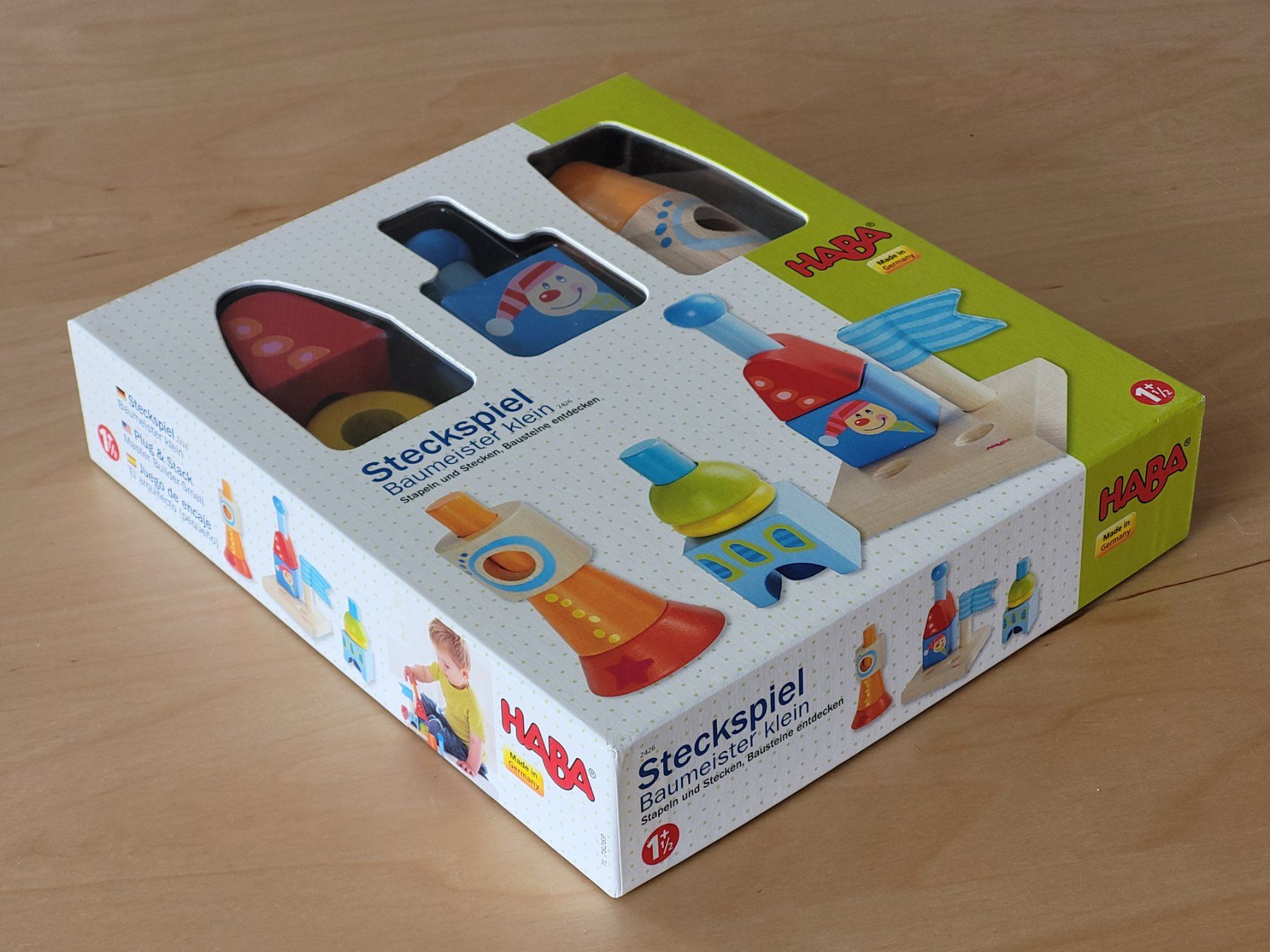 Haba Giochi: Haba Steckspiel ab 18 Monate – Nuovo (secondo la descrizione) da Wiesendangen venduto da samoalk 3