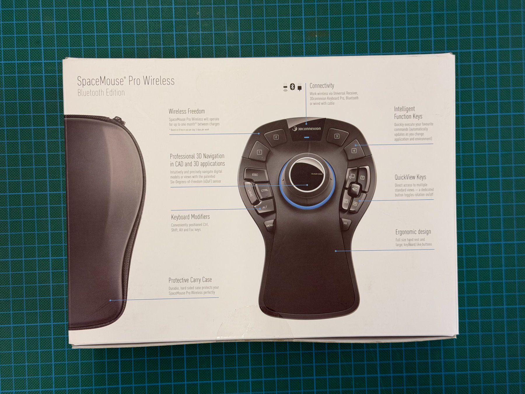 3Dconnexion Maus: Ungeöffnet! SpaceMouse Pro Wireless, Bluethooth Edition – Neu und originalverpackt aus Bern von ole_t9b2 1