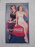 Coca Cola Blechschild Retro 1886 / 1936