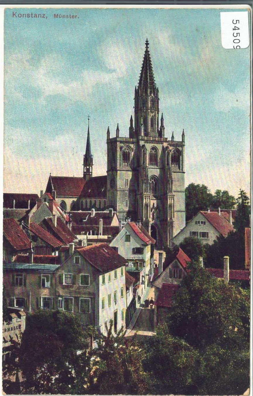 Cartoline postali: Konstanz - Münster – Usato da Ettingen venduto da Kartenplanet