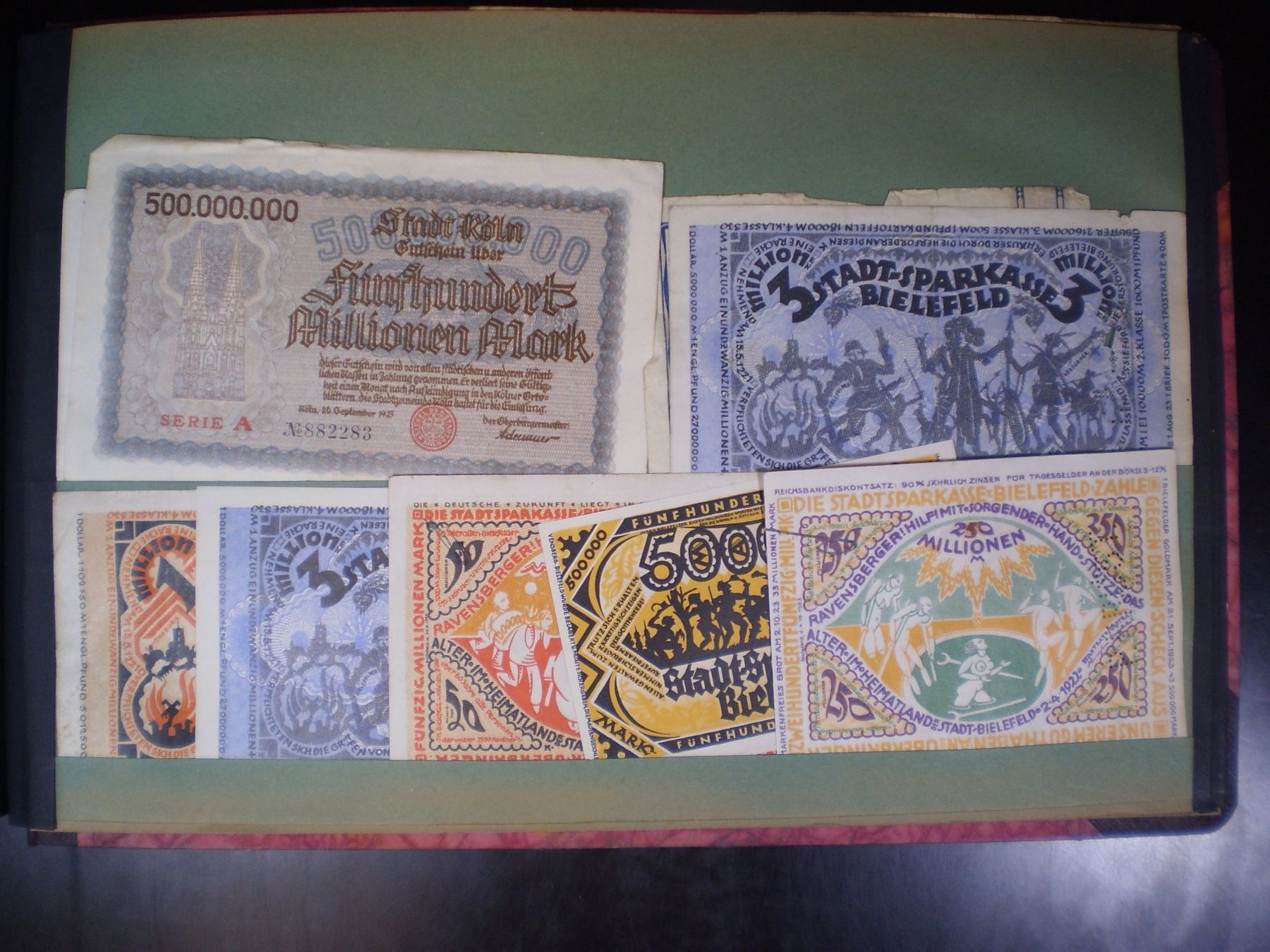 Billets de banque: Grosse "Notgeld"-Sammlung – D'occasion à Lenzburg par strebeck 4