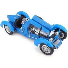 Bugatti Modellini d'auto: BUGATTI TYPE 59 1934 BLAU 1:18 BBURAGO – Nuovo e nell'imballaggio originale da Suhr venduto da Moebelsiralfred 3