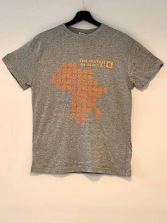 «The Match in Africa» T-Shirt, Graumeliert