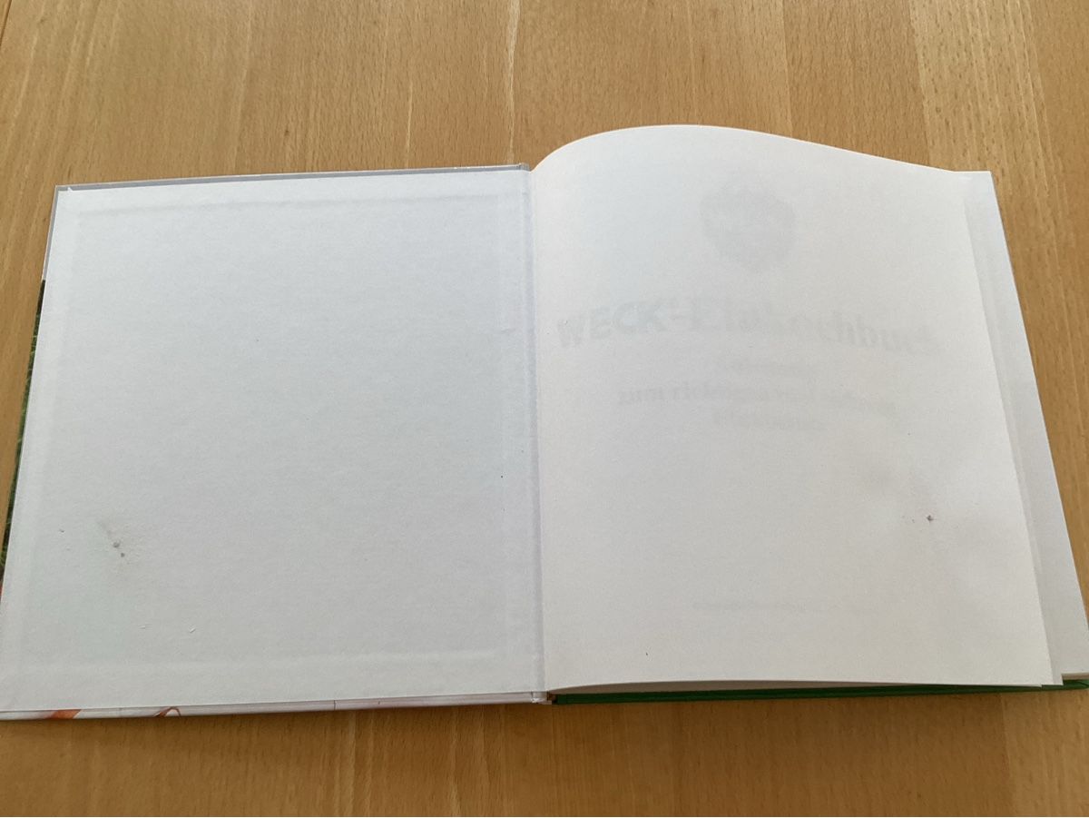 Livres: Weck -Einkochbuch – D'occasion à Wassen UR par SABDOM 4