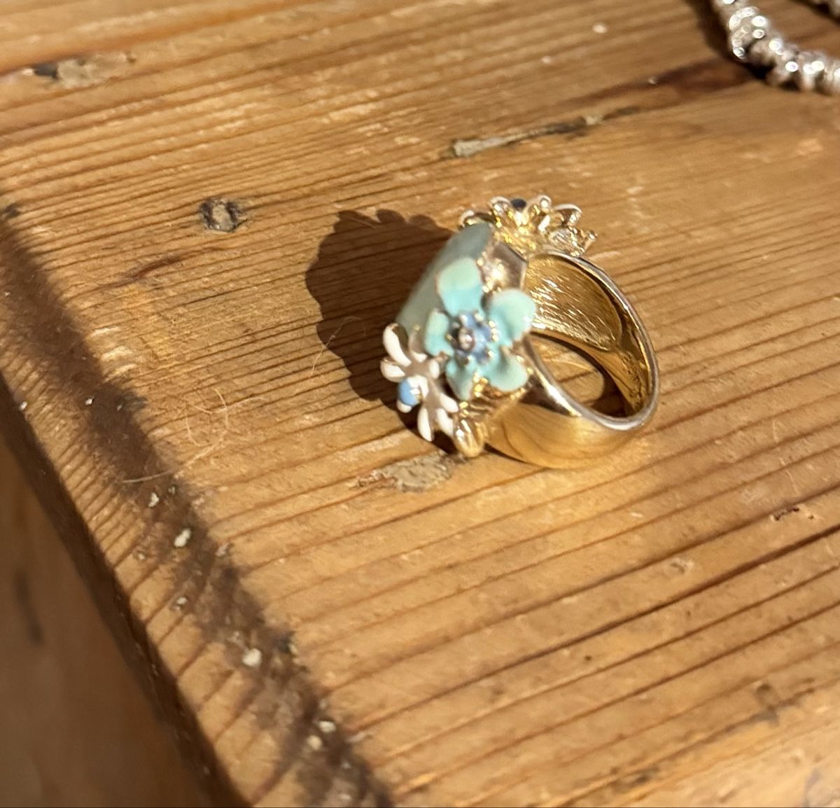 Anelli: Schöner Ring mit Blumendekor – Nuovo (secondo la descrizione) da Donat venduto da troja007 1