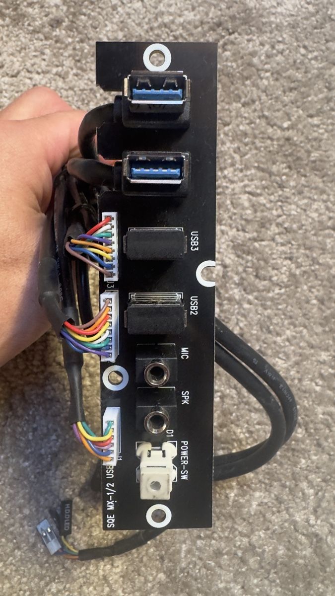 Custodie: Panneau frontal PC USB 3.0 / USB 2.0 Audio – Usato da Vuippens venduto da Anna_as