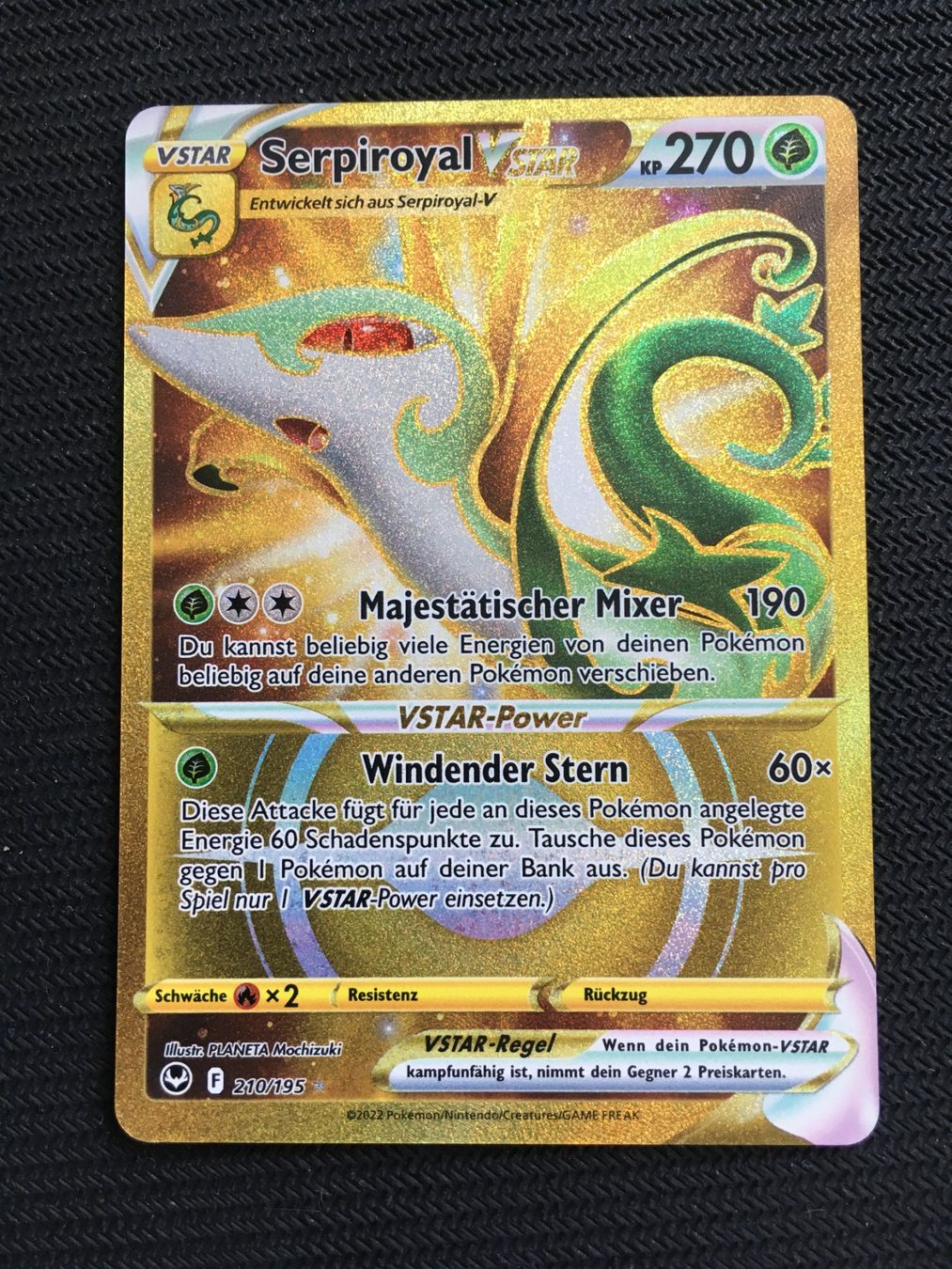 Pokémon Carte collezionabili: Silberne Sturmwinde - SIT 210 - Serpiroyal Vstar - DE – Nuovo (secondo la descrizione) da St.Gallen venduto da Punktchen01