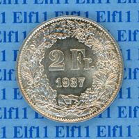 CHF___2.00 1937 -stgl 2 Franken
