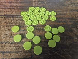 lego 4150 lot de 30 pièces Lime Tile, Round 2 x 2