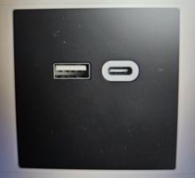 Steckdose USB 18W / Typ A+C Feller Ediziodue