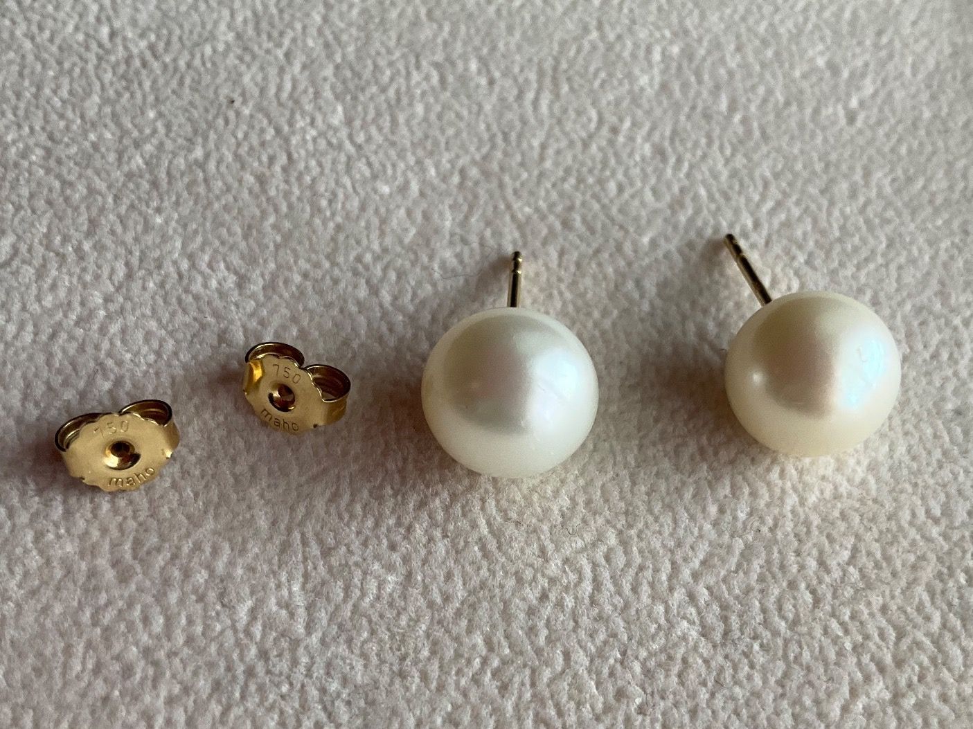Ohrringe & -stecker: Ohrstecker 750 Zuchtperlen 11.2 mm – Neu (gemäss Beschreibung) aus Bern von Steinfieber 3