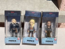 The Witcher Minix figurines Netflix - Lot de 3!