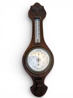 Altes Barometer, Holz, ca. 60 cm - Dekoration pur!