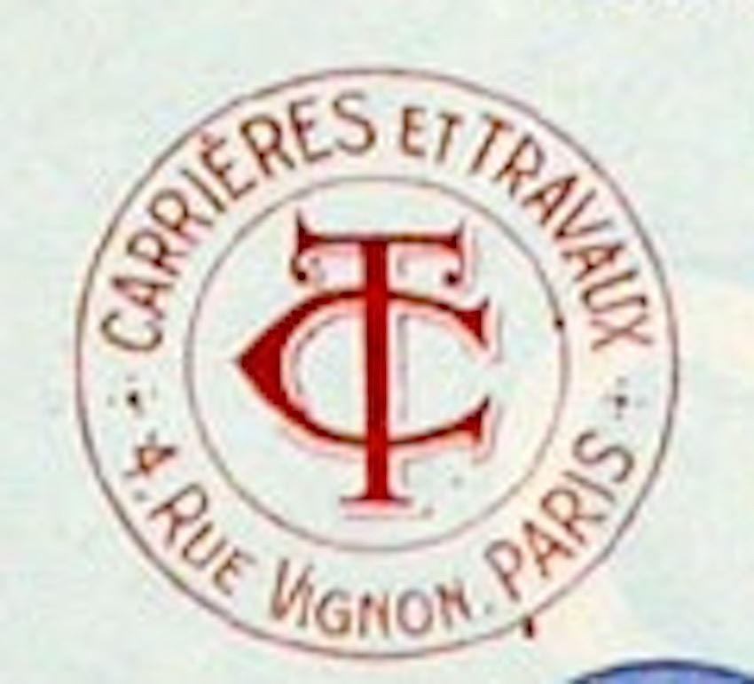 Documenti: Carrières et Travaux SA, Paris - 1929 – Usato da Solothurn venduto da Sgasche 1
