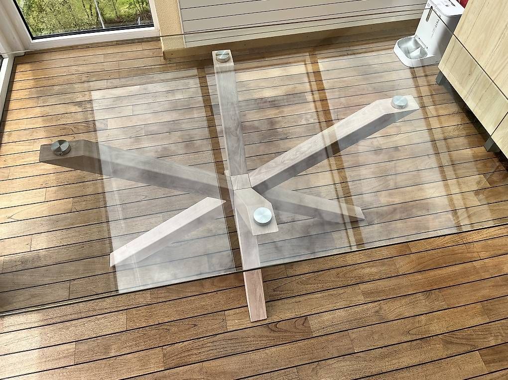 Tavoli: Glastisch 180 x 100 cm – Usato da Sumiswald venduto da ret_sn8b