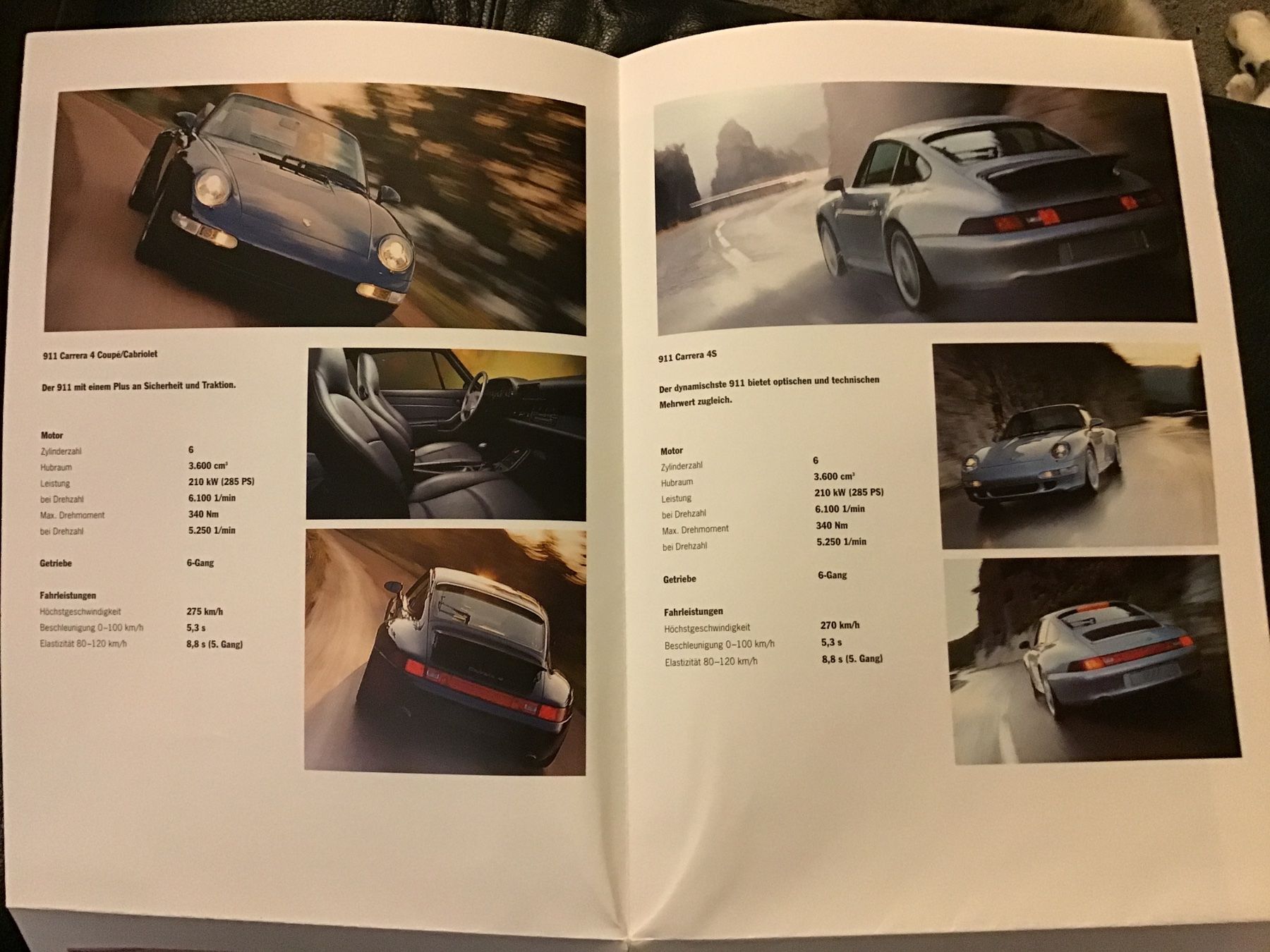 Porsche Documenti: Porsche Posterprospekt Programm 16 Seiten 1995 – Usato da Scherzingen venduto da Starseller62 3