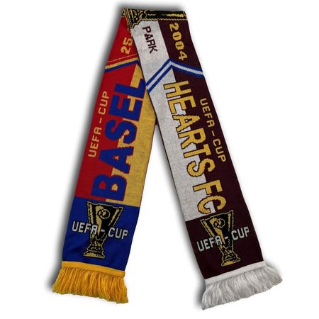FC Basel / Heart of Midlothian FC - UEFA Cup 2004 - Fanschal