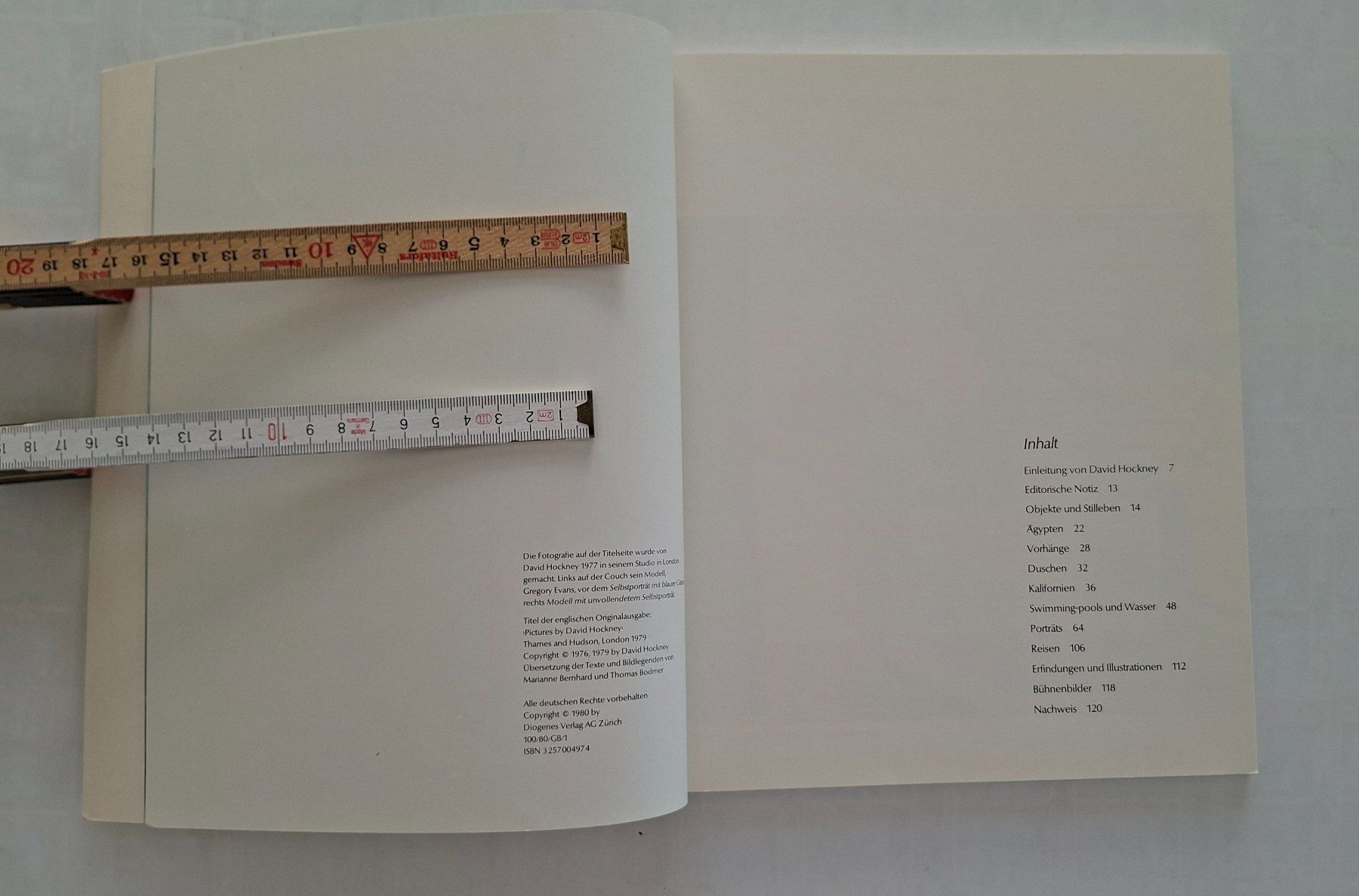 Livres: David Hockney - Bilder, Diogenes, Kunstbuch – D'occasion à Opfikon par Diversamente 2