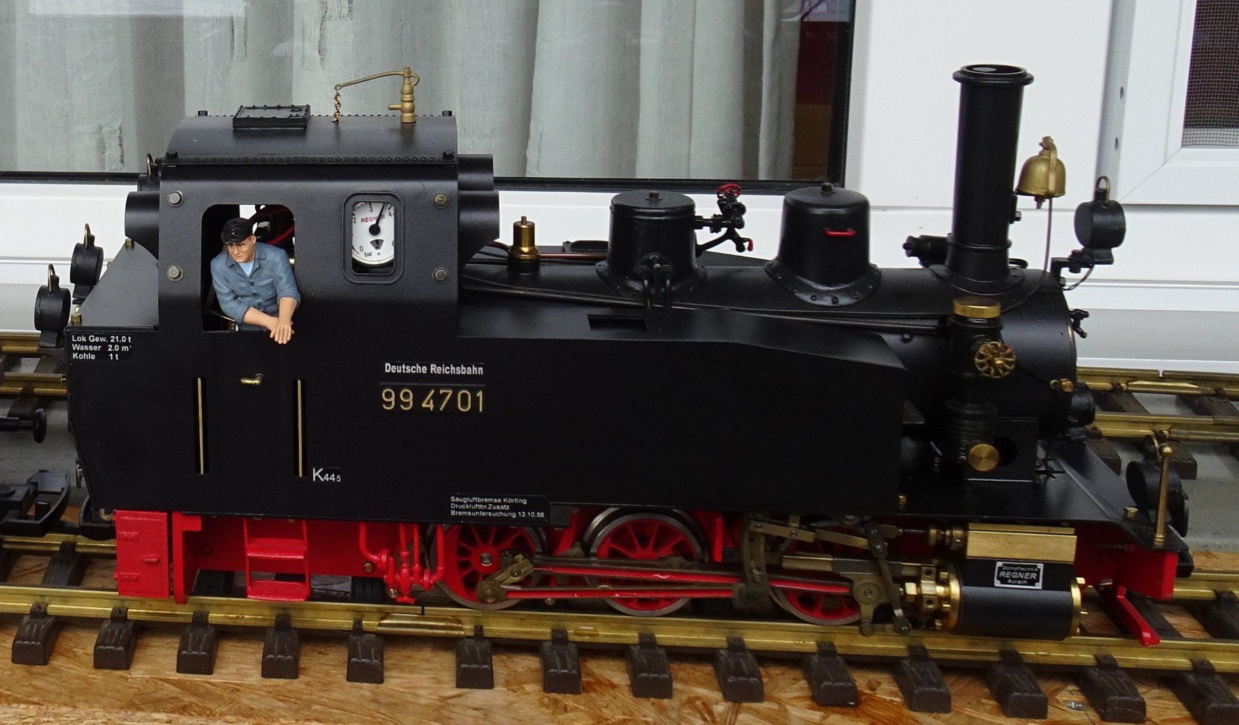 Modelleisenbahnen: Echtdampflok Spur G – Gebraucht aus Weggis von Hugoeli