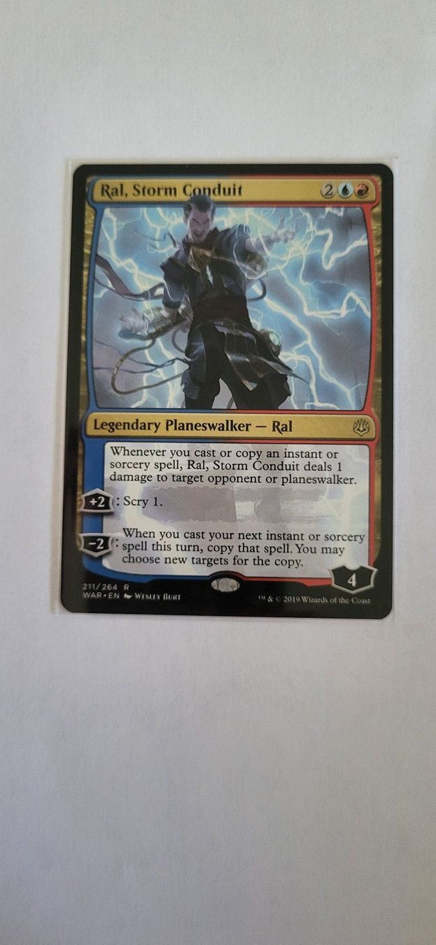 Magic The Gathering Sammelbilder & Trading cards: MTG - Ral, Storm Conduit – Gebraucht aus Münsingen von Heroism2010