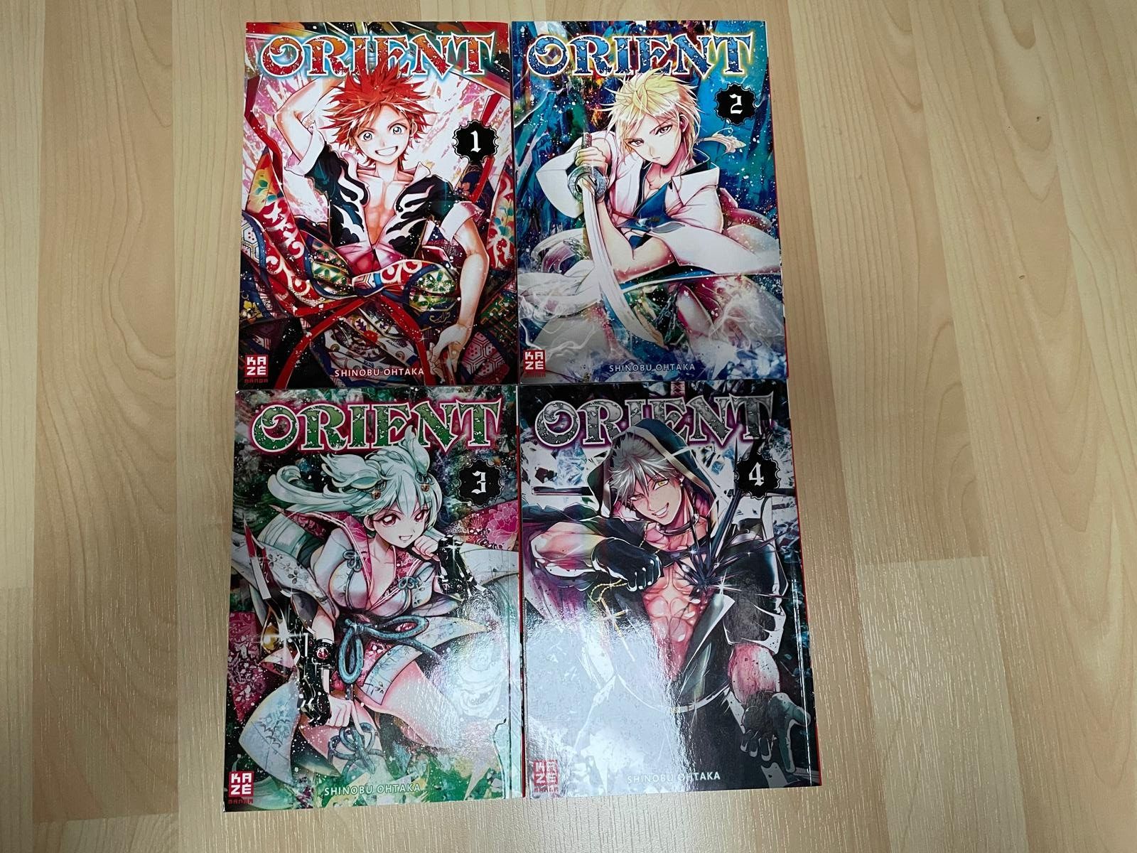 Comics: Orient Manga Band 1-8 – Gebraucht aus Wichtrach von Schmockerpidu 2