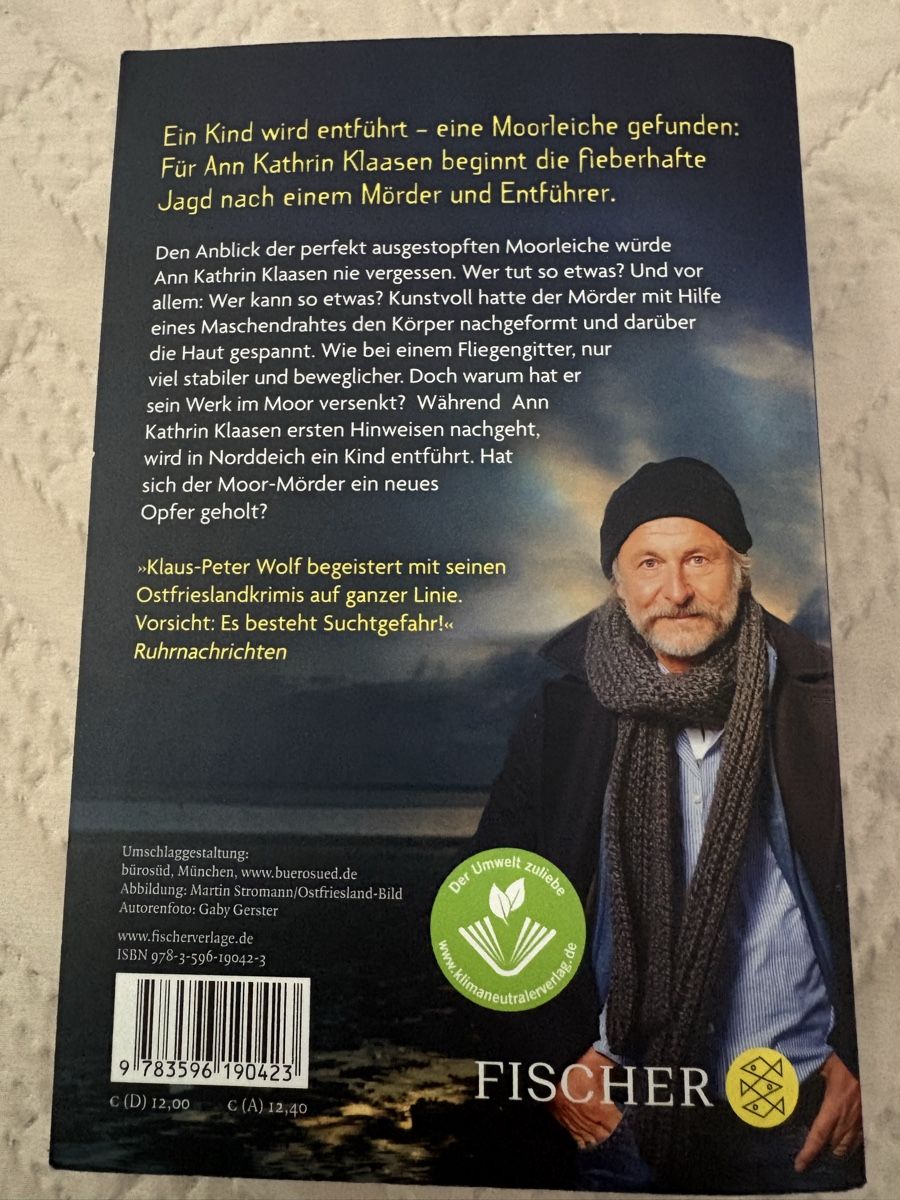 Altro in  Abbigliamento & Accessori: Ostfriesenmoor Klaus-Peter Wolf – Nuovo (secondo la descrizione) da Baar venduto da remak37 1