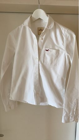 Hollister Bluse Weiss Grösse XS Damen