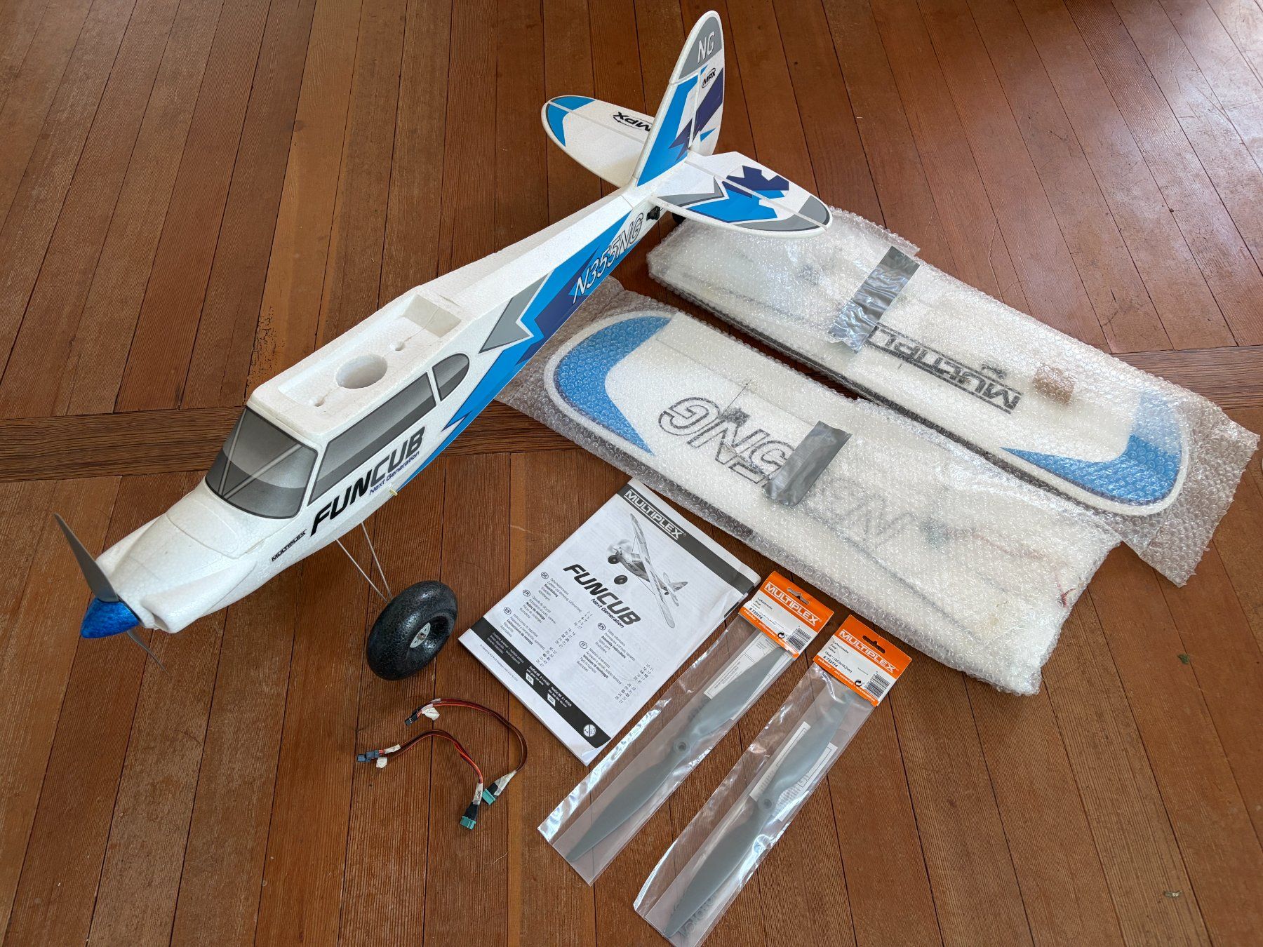 Multiplex RC Kits de montage: RC-Flugzeug Multiplex FunCub NG - Guter Zustand – D'occasion à Buchs AG par piegu 1
