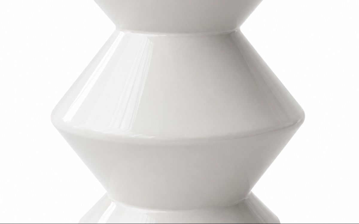 Sgabelli: Moderner Design Hocker / Beistelltisch Weiss 45 cm – Nuovo e nell'imballaggio originale da Aarberg venduto da LovelyThings_ 4