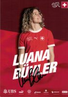 Luana Bühler Autogramm original handsigniert Schweiz 2025