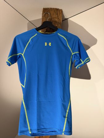 Under Armour Funktionsshirt blau gelb
