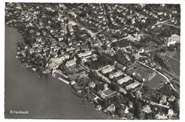 Erlenbach am Zürichsee (ZH) Flugaufnahme - um 1940