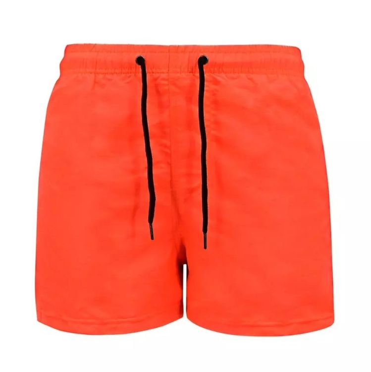 Stylische Damen Denim Hose in Neon Roze main image 1