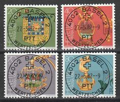 1982 Pro Patria ET - Vollstempel BASEL 2