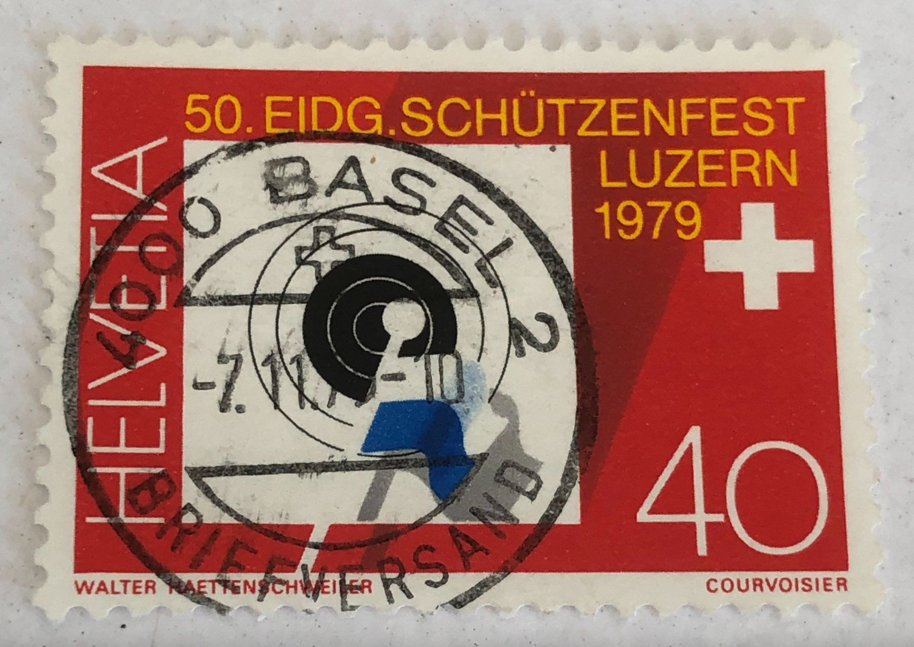 Tutti i francobolli: Nr. 623 GESTEMPELT BASEL 1979   – Usato da Aarau venduto da Billa007
