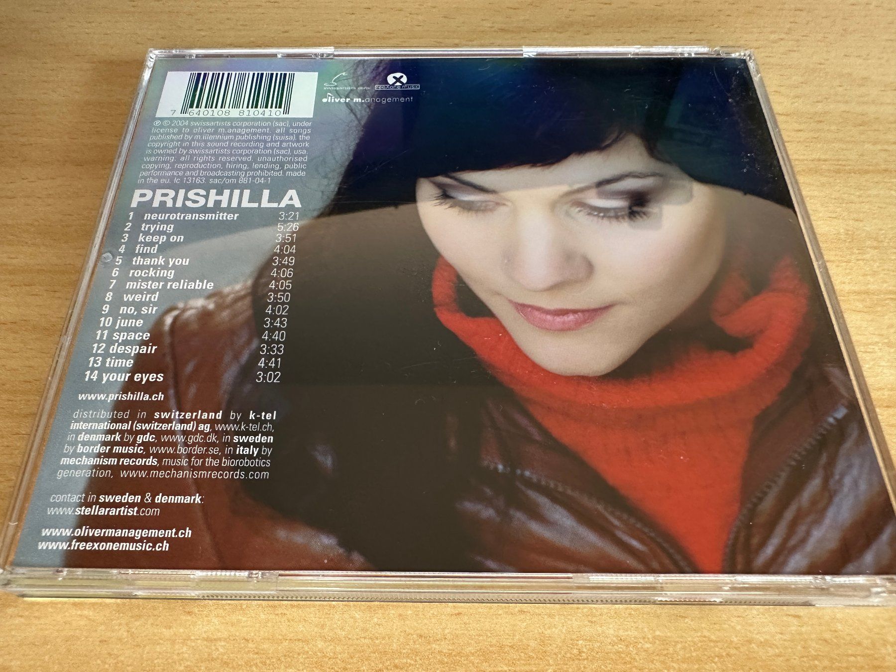 CDs: Priscilla - Neurotransmitter – Gebraucht aus Rikon im Tösstal von Alpenmutz 1