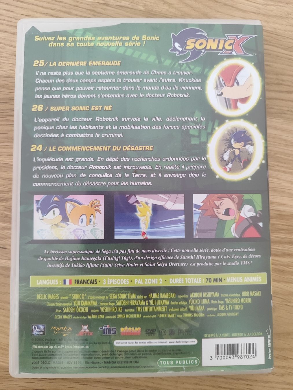 Alle DVDs: DVD Sonic X Vol. 9 - Dessin animé – Gebraucht aus Vétroz von mrcl01 3