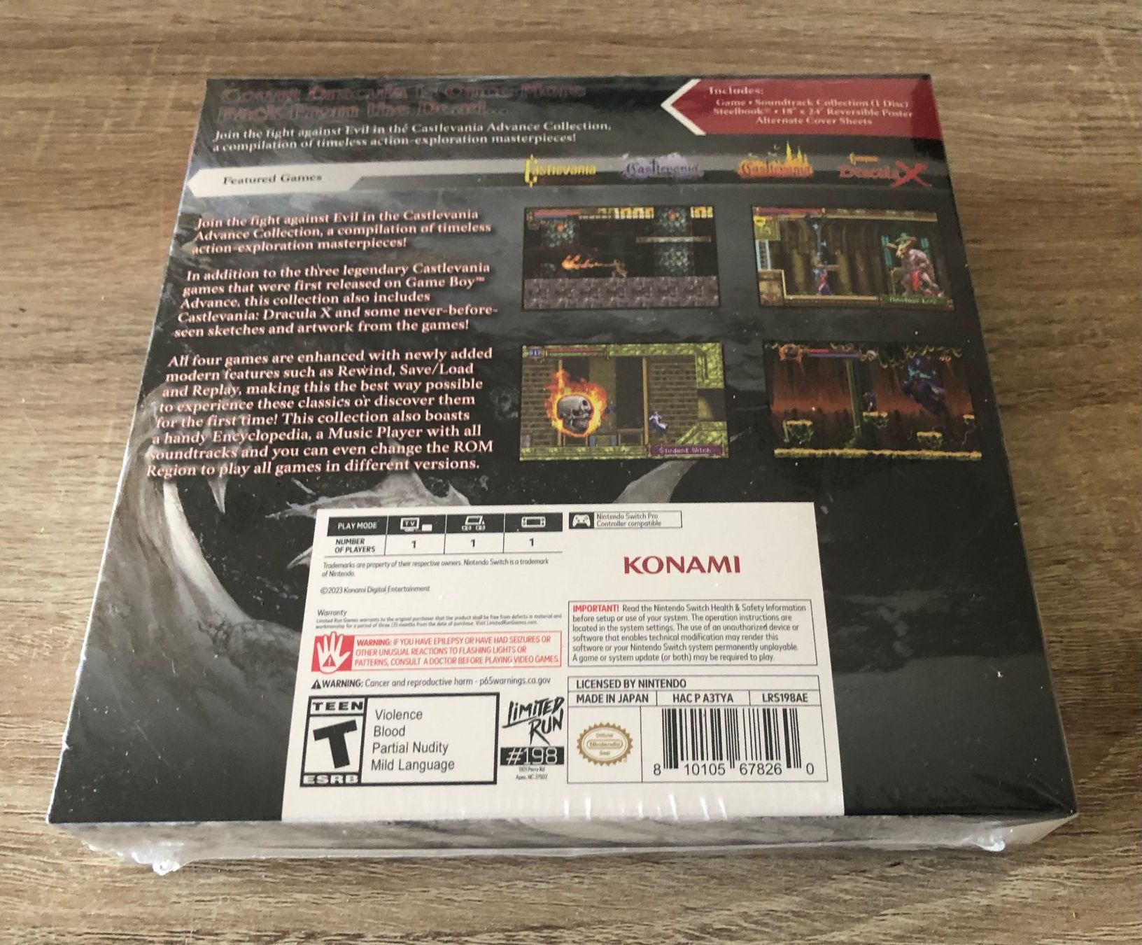 Nintendo Giochi: Castlevania Advance Collection Advanced Edition / RARITAT – Nuovo e nell'imballaggio originale da Petit-lancy venduto da Jototti 2