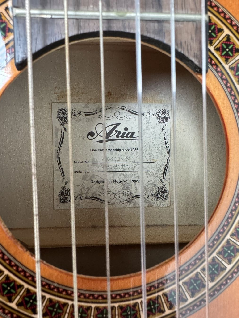 Aria Instruments de musique: Kindergitarre – D'occasion à Arlesheim par Heseverin 2