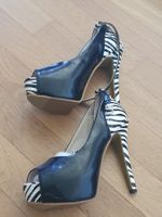 Pumps Damenschuhe High Heels Grösse 37 mit Plateau NEU