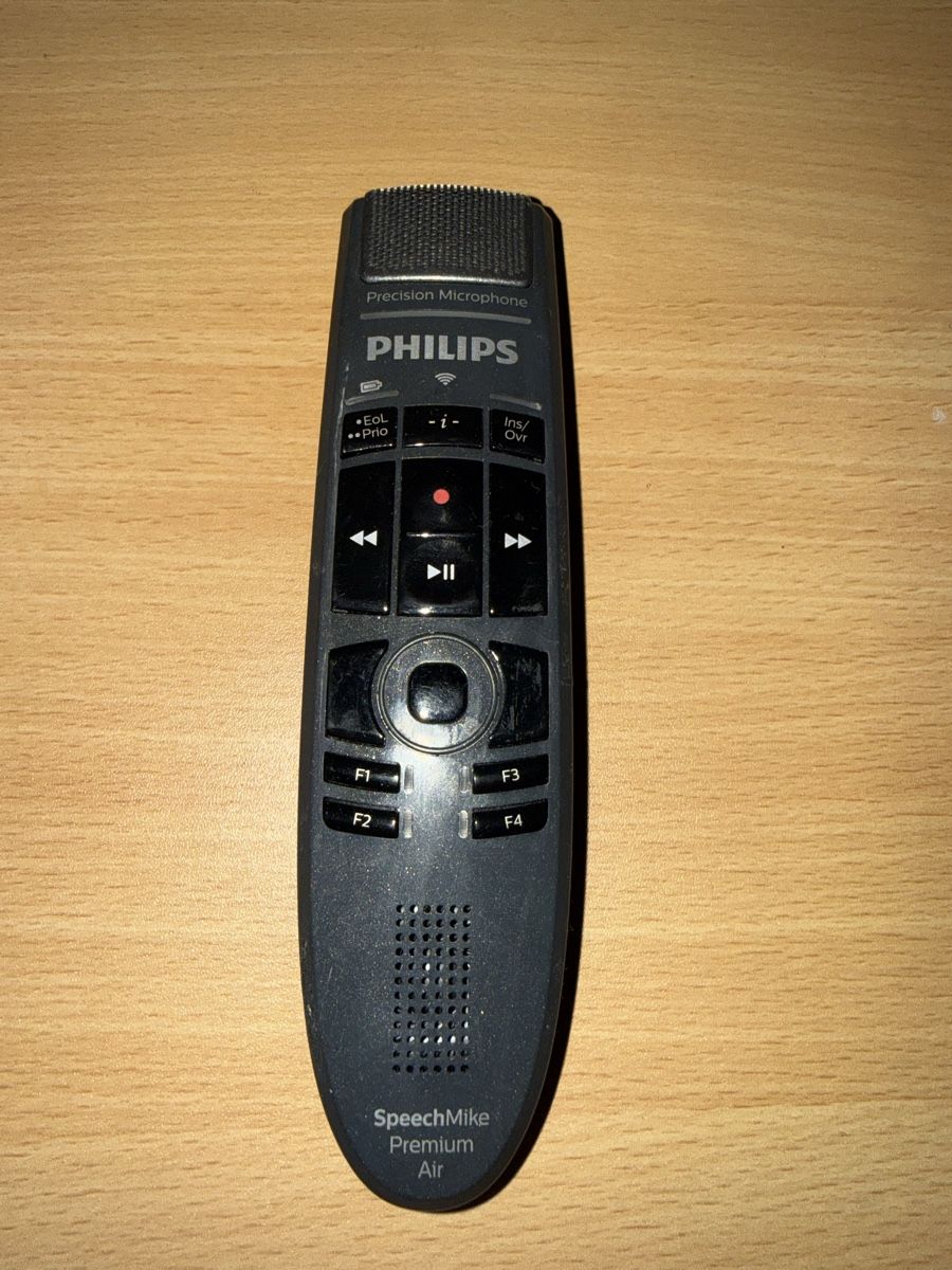 Philips Mikrofone: Philips SpeechMike Premium Air - Ohne Dockingstation – Gebraucht aus Worb von sea_7cbl